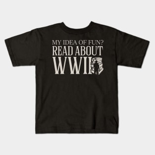 Read About WWII Kids T-Shirt
